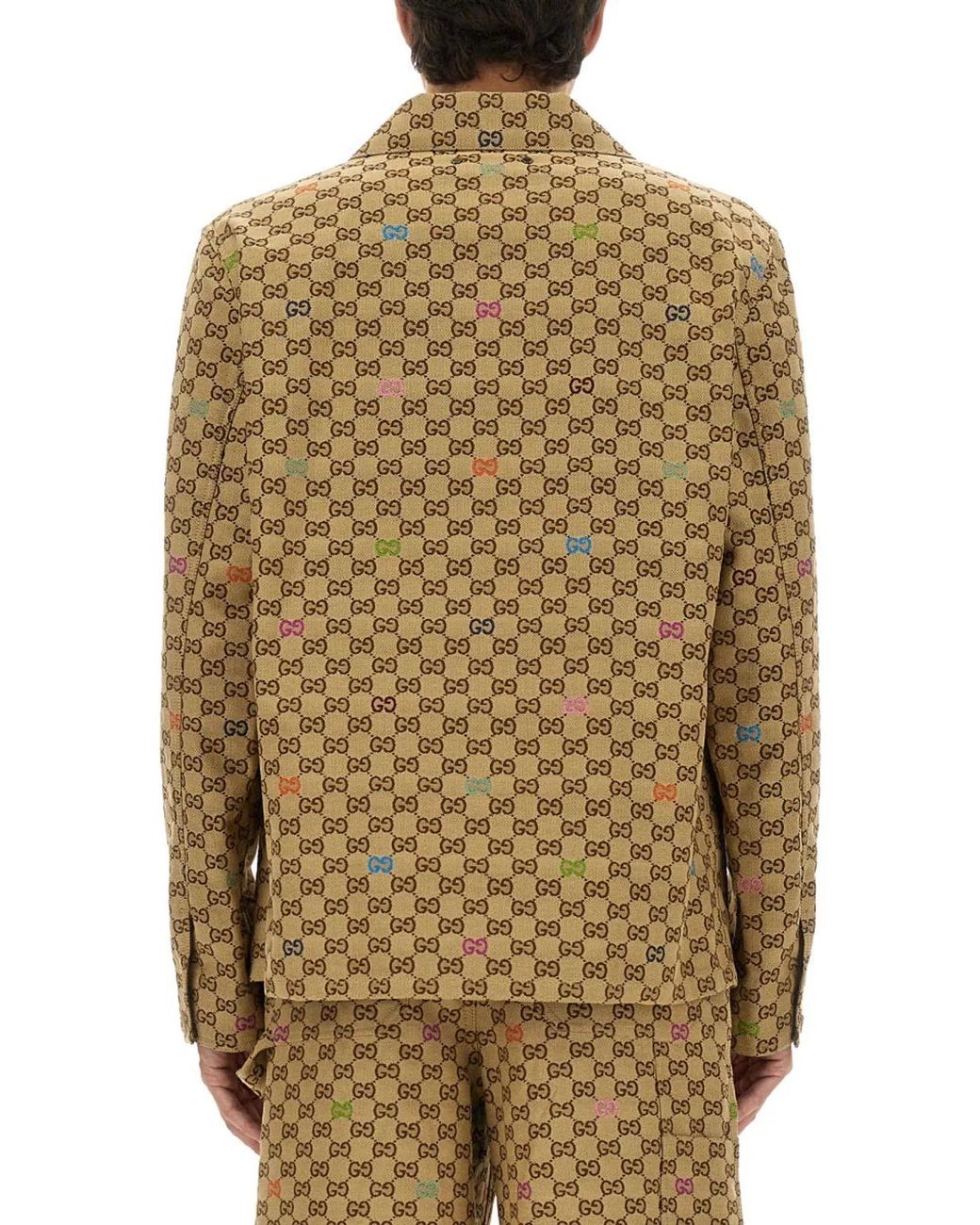 Gucci Natural Fabric Jacket Gg