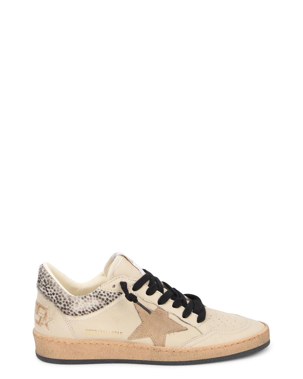 Golden Goose Deluxe Brand Red Milk Leather Rubber Shoes