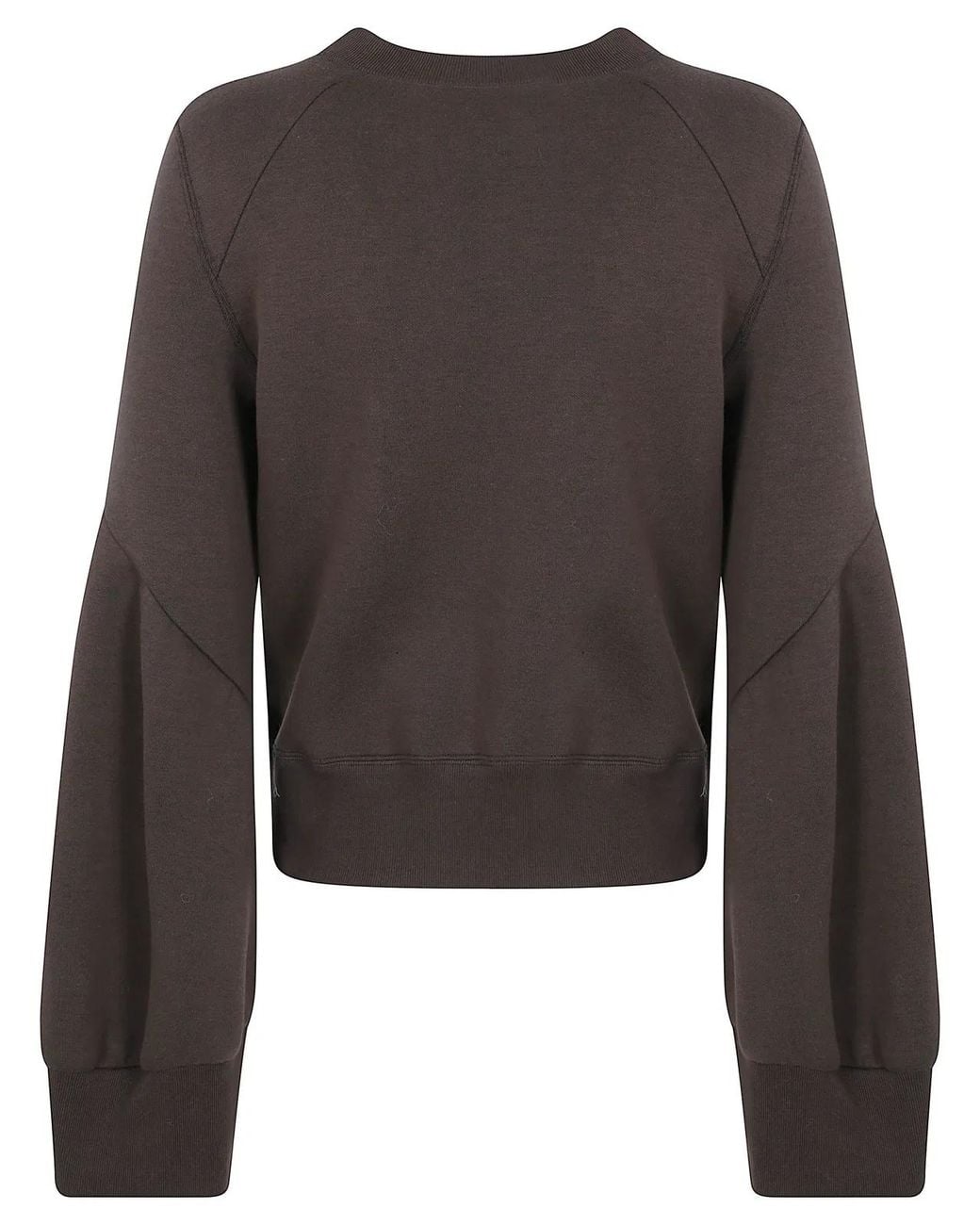 Sacai Brown Sponge Sweat Pullover