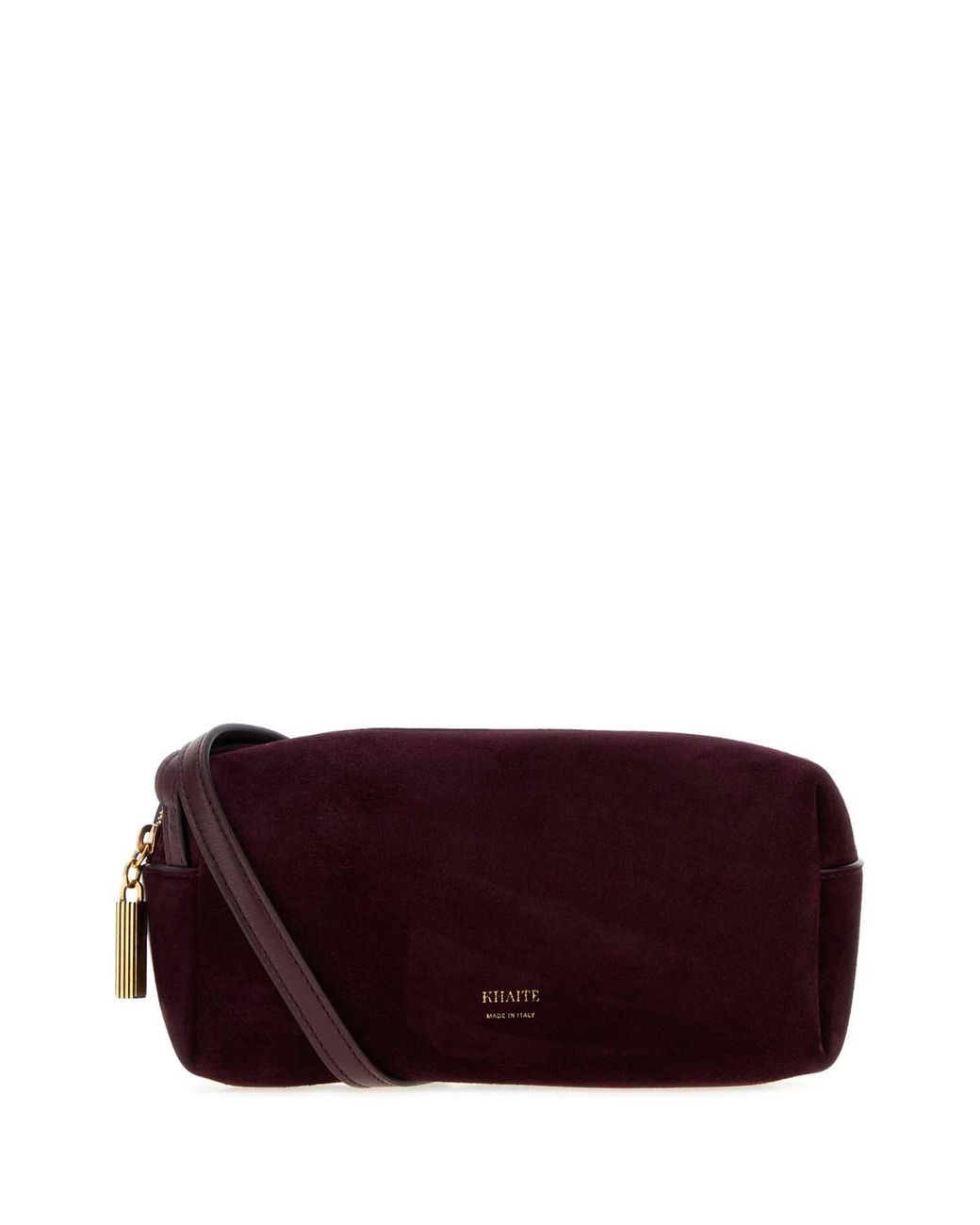 Khaite Purple Mini Kye Crossbody Handbag