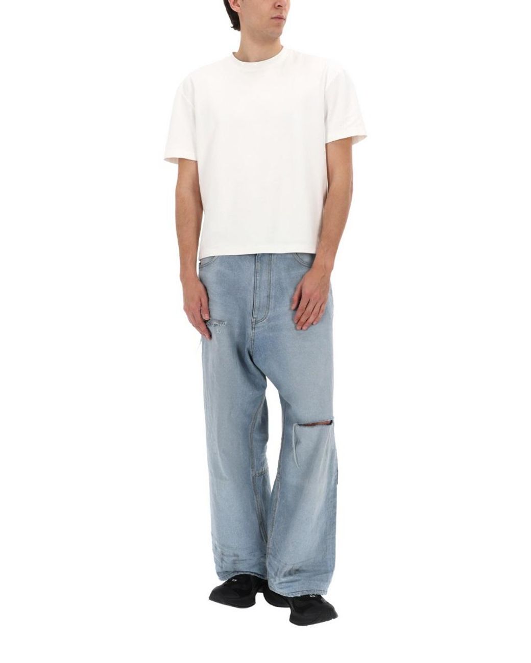 Balenciaga Blue Jeans "Minimal" for men
