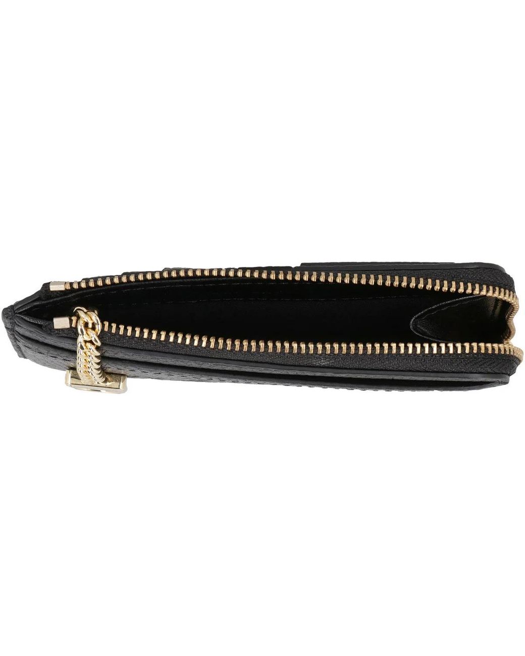 Marc Jacobs Black Wallet Top Zip Multi Leather Cow Hide & Purses