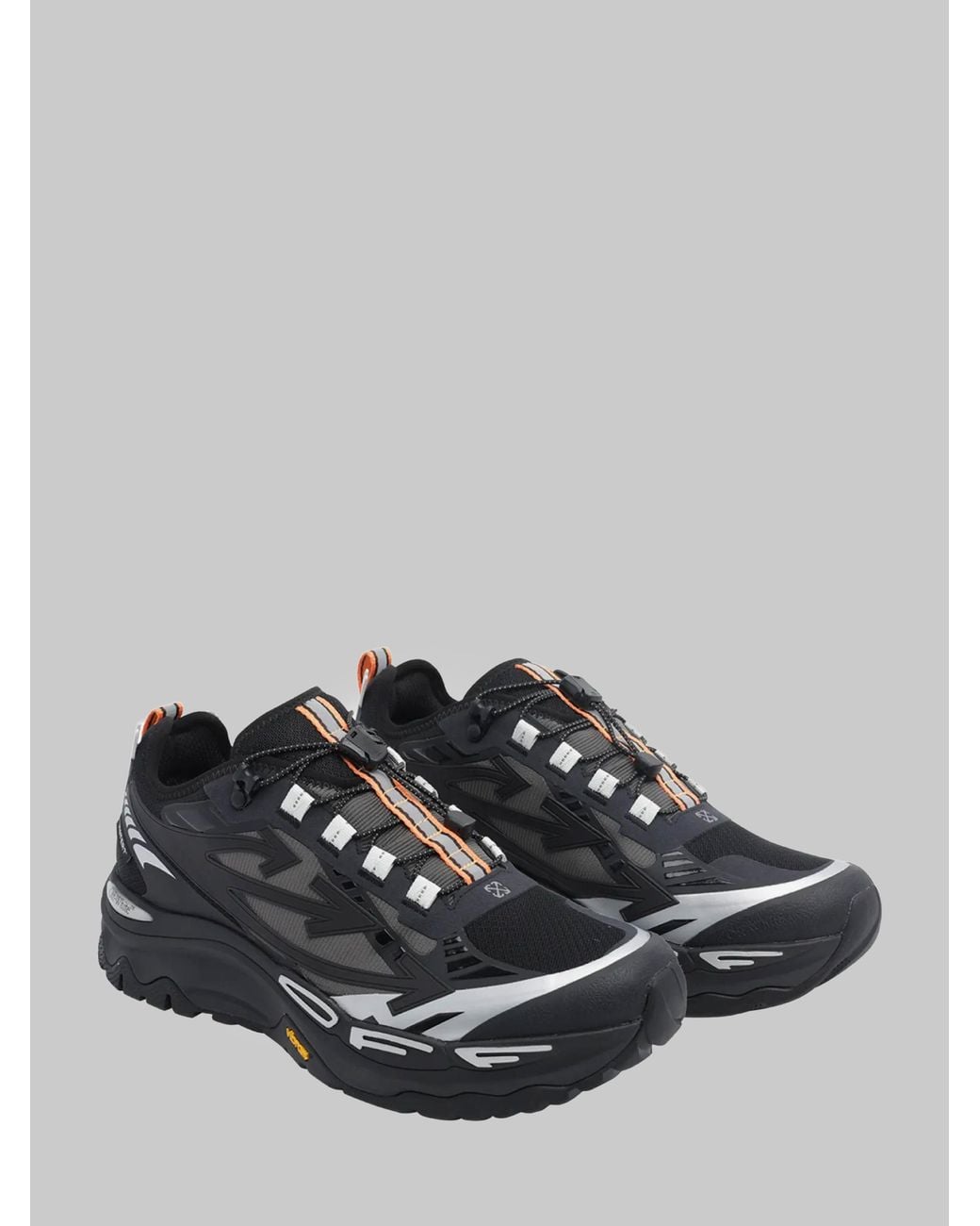 Off-White c/o Virgil Abloh Black Off Brb Trail Low Sneakers for men
