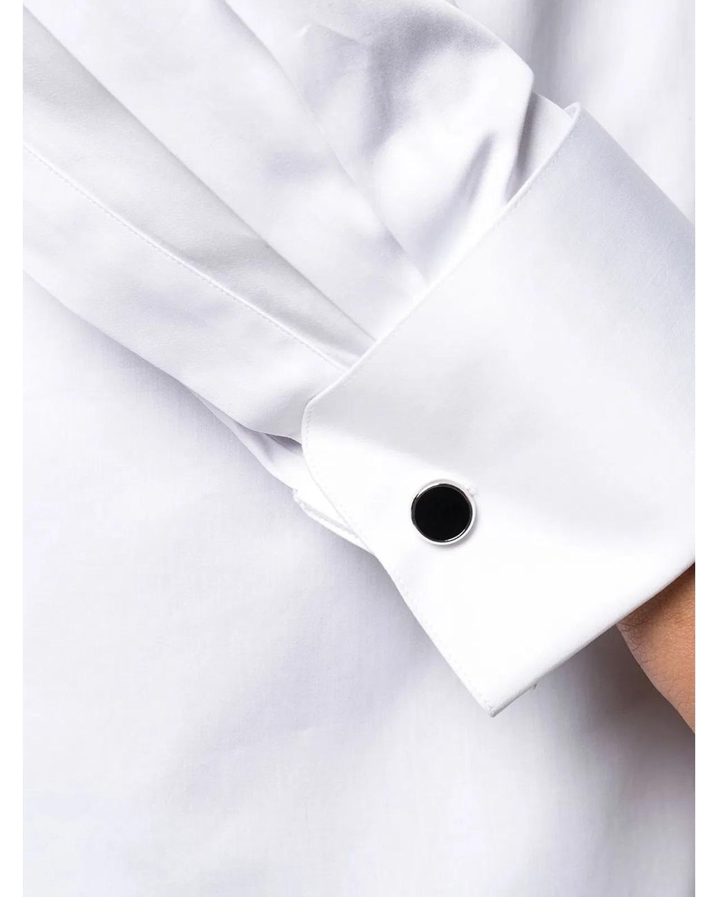 Xacus White Cotton Shirt for men