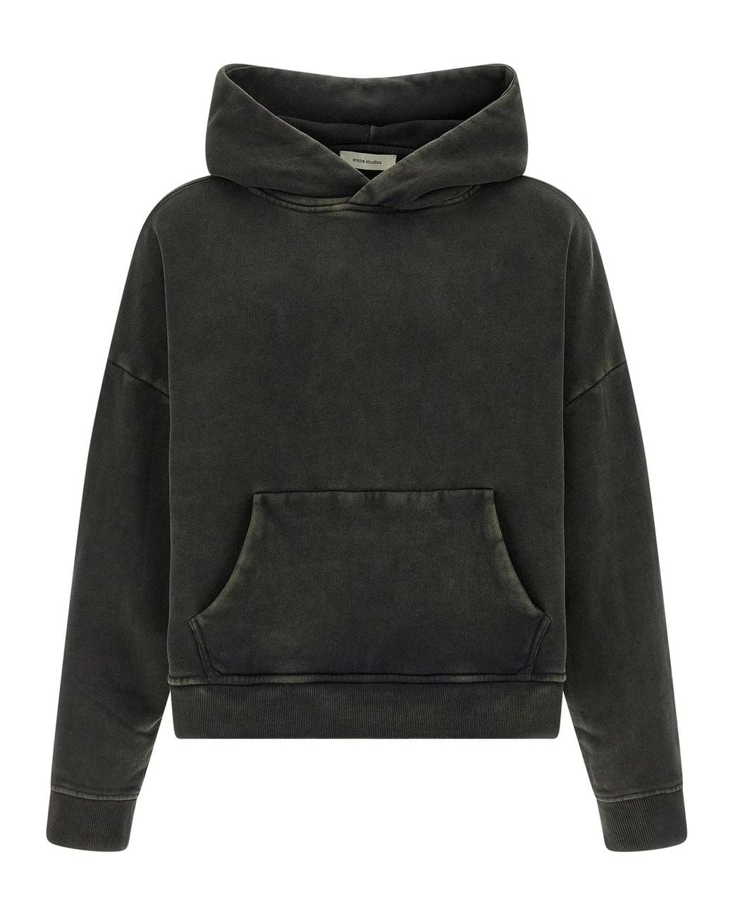 Entire studios Black 'Heavy' Hoodie for men