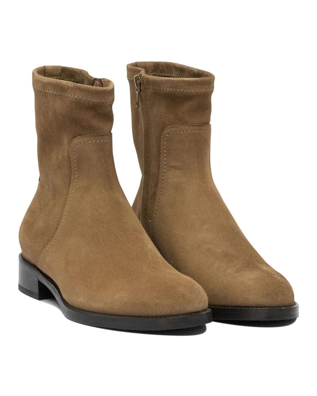 MARETTO® Brown Leather Ankle Boots