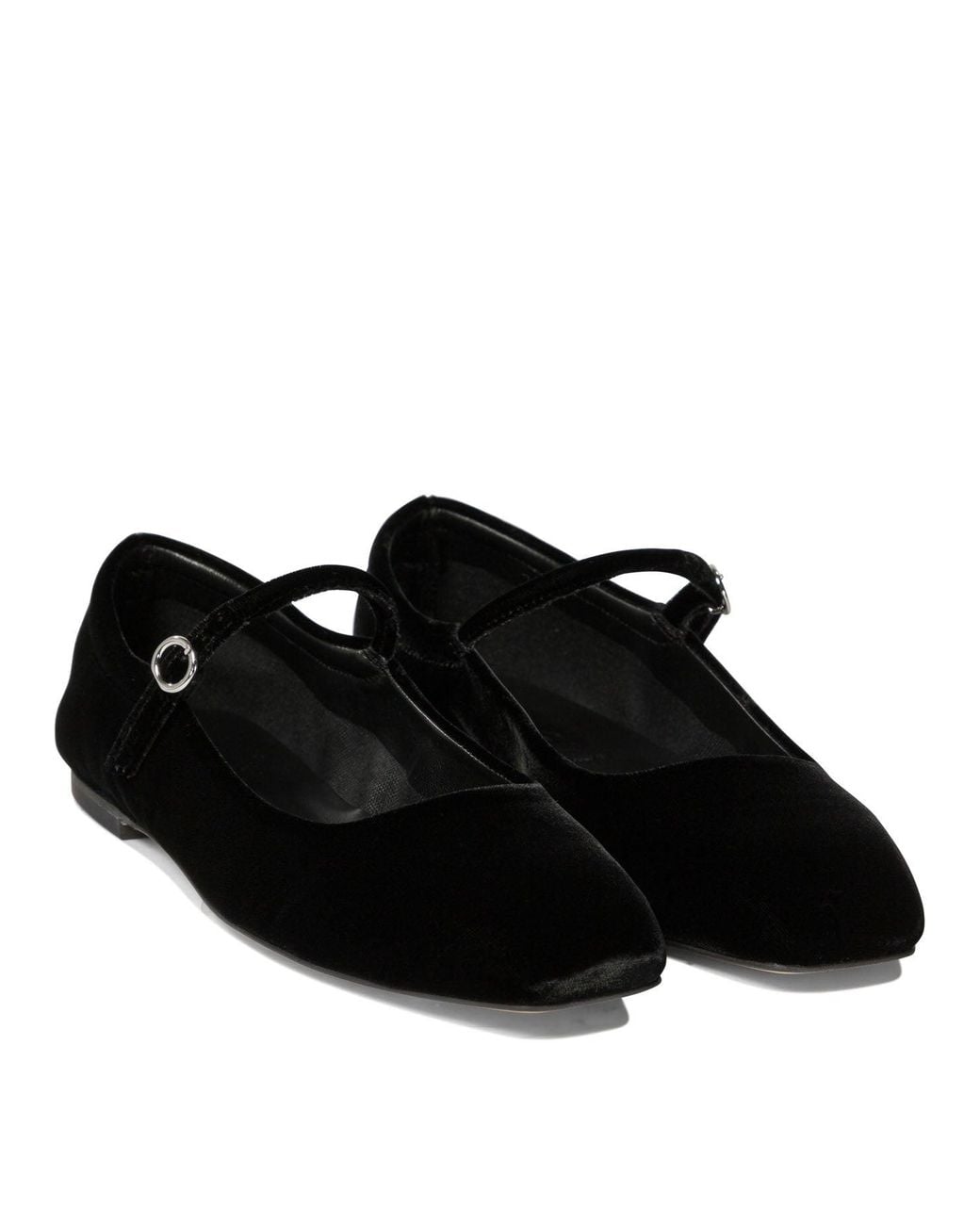 Aeyde Black Flats