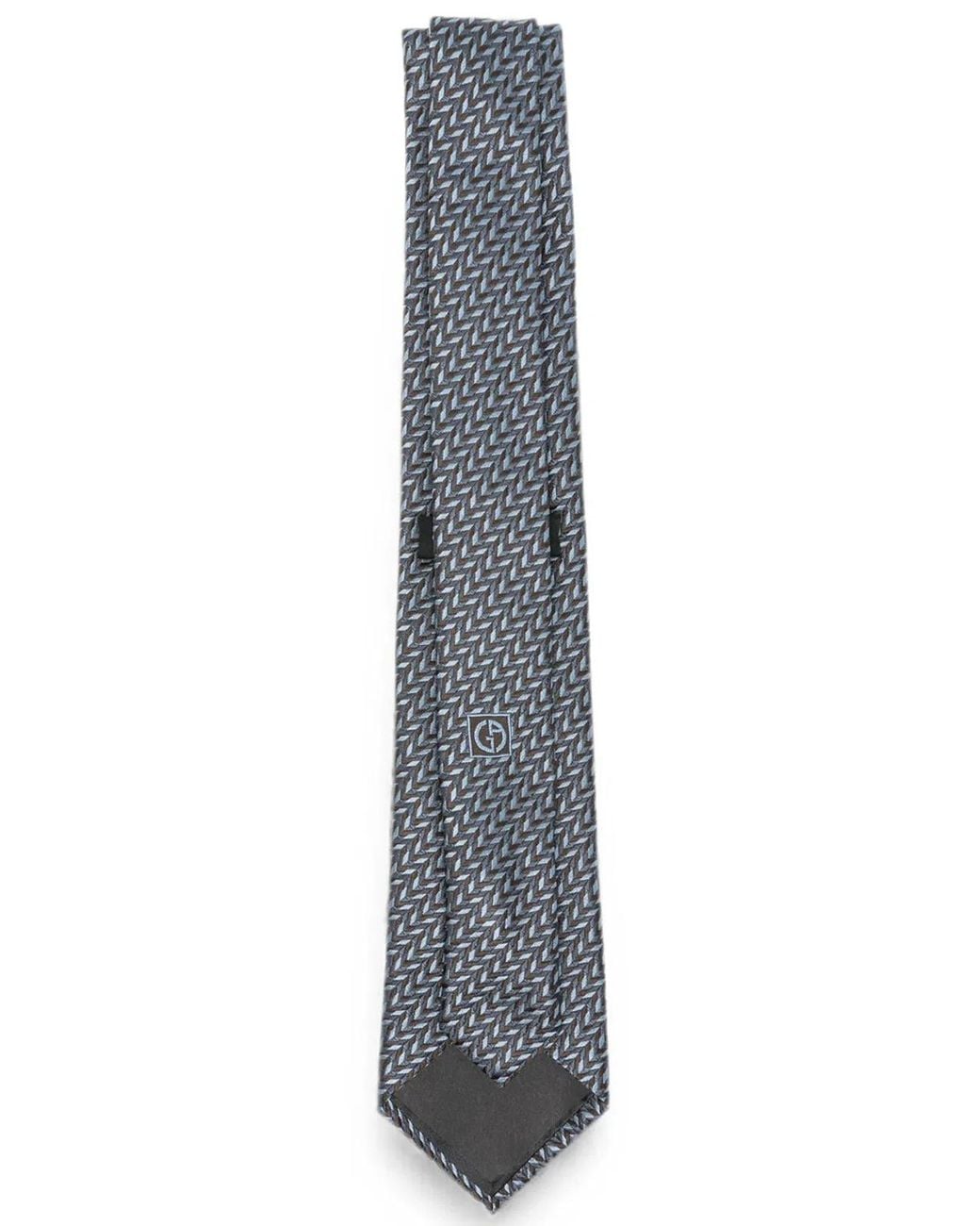 Giorgio Armani White Classic Tie for men