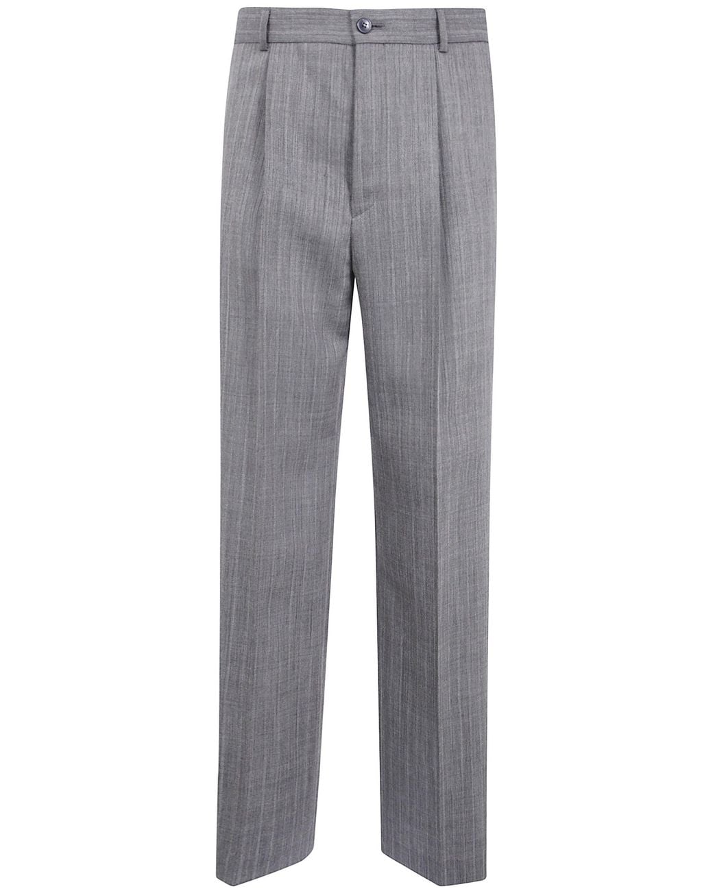 Dries Van Noten Gray Penrud Wool Trousers for men