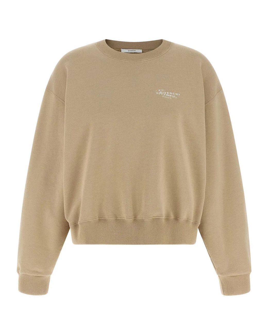 Givenchy Natural 'Logo Stamp' Sweatshirt