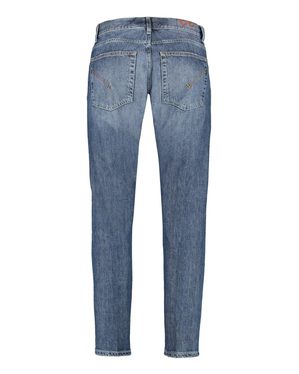 Dondup Blue Dian Carrot-Fit Jeans for men