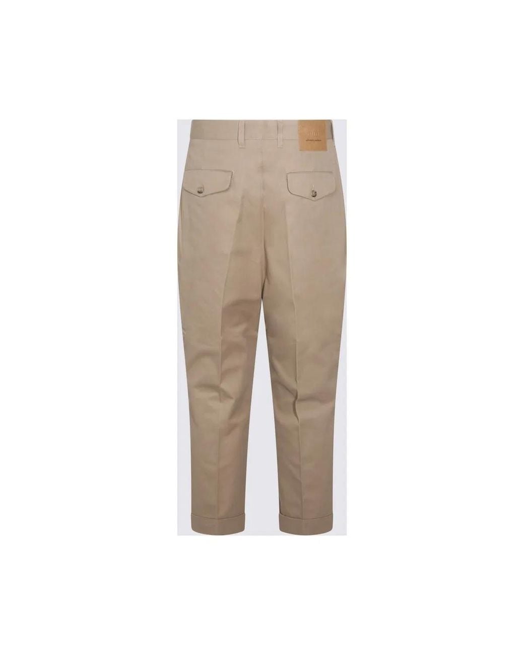 AMI Natural Carrot Oversized Trousers for men