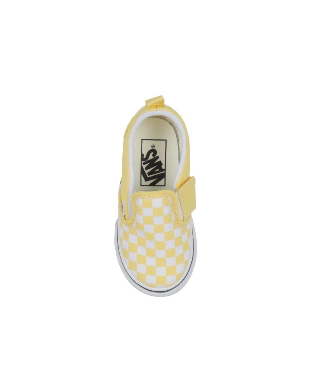 Vans Yellow "Theory Checkerboard" Sneaker