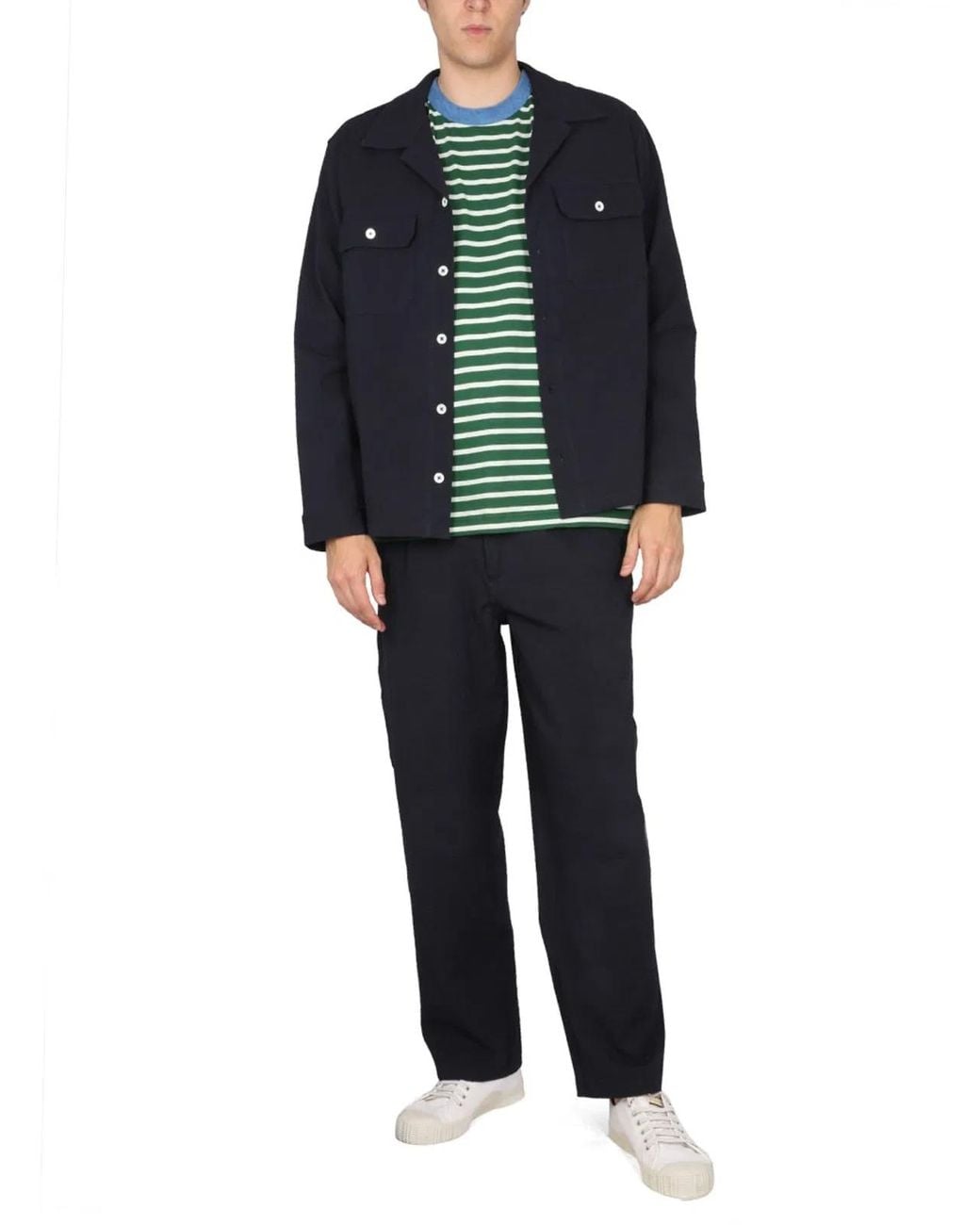 Howlin' By Morrison Black Button Down Pants for men
