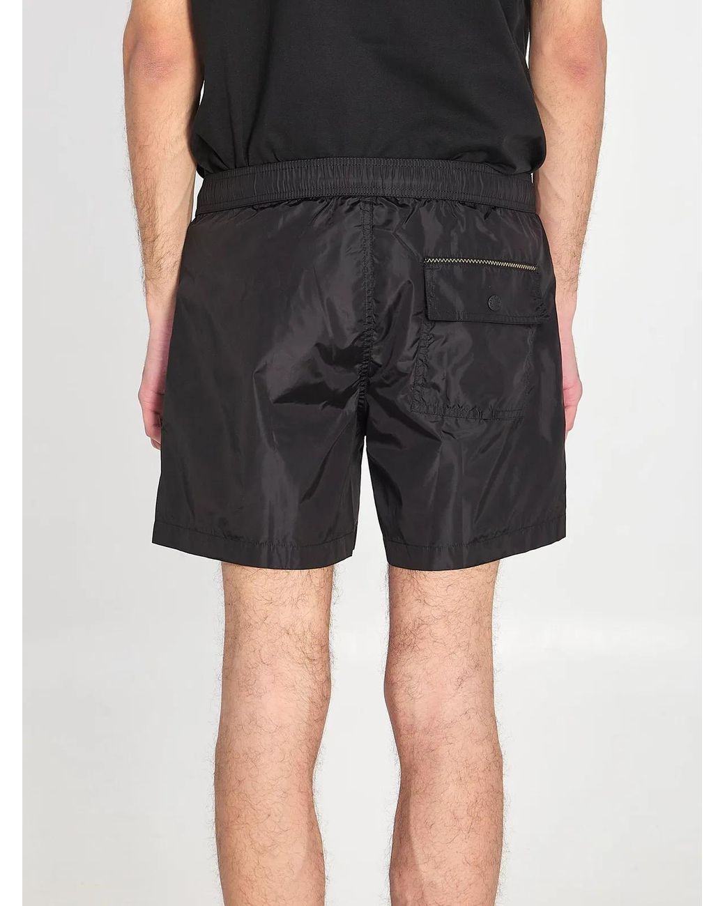 Moncler Black Swimwear for men
