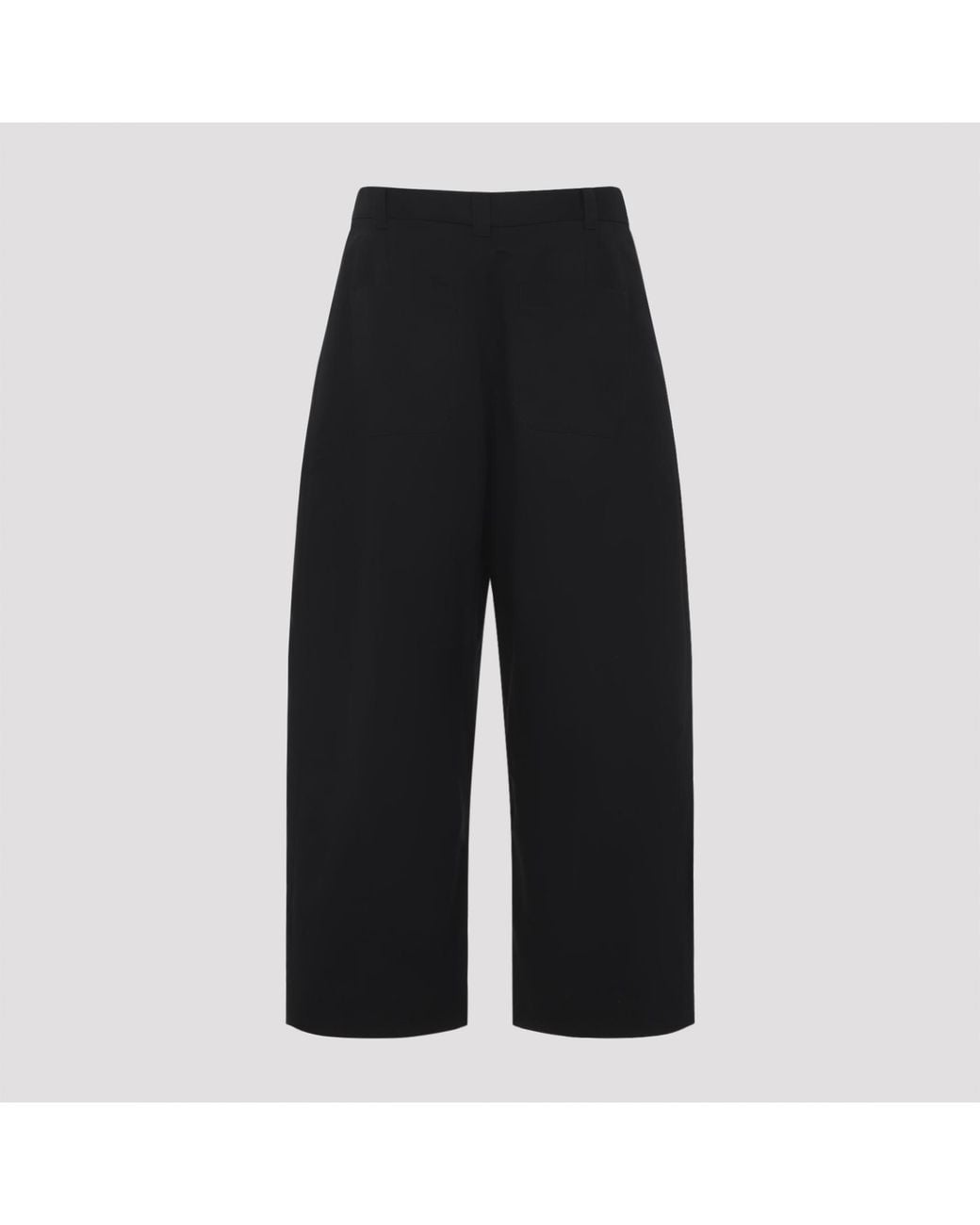 Studio Nicholson Black Sorte Pants Cotton for men
