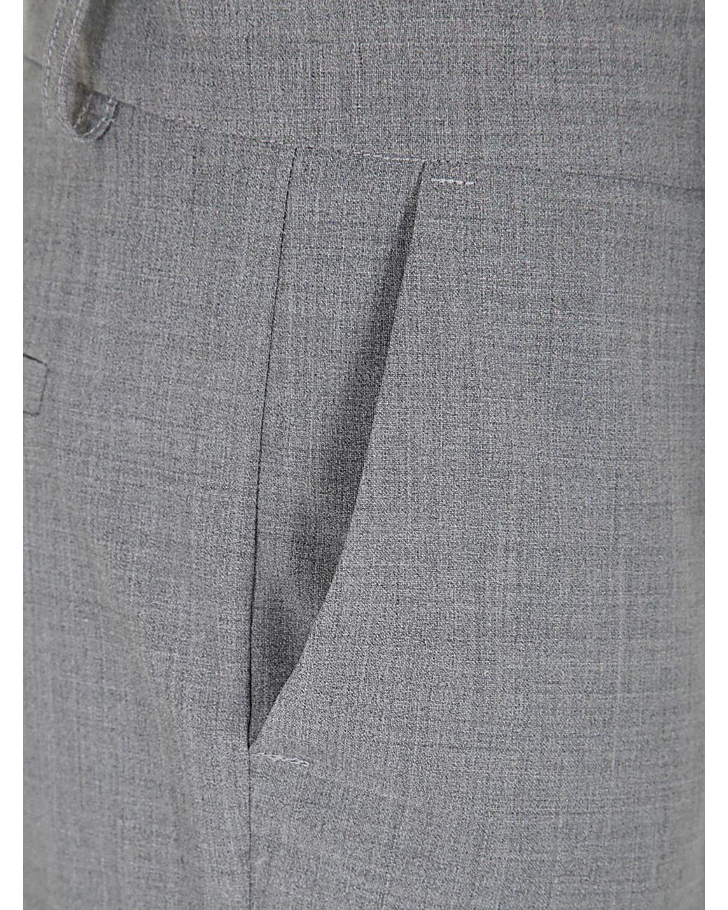 DR. HOPE Gray Flared Trousers