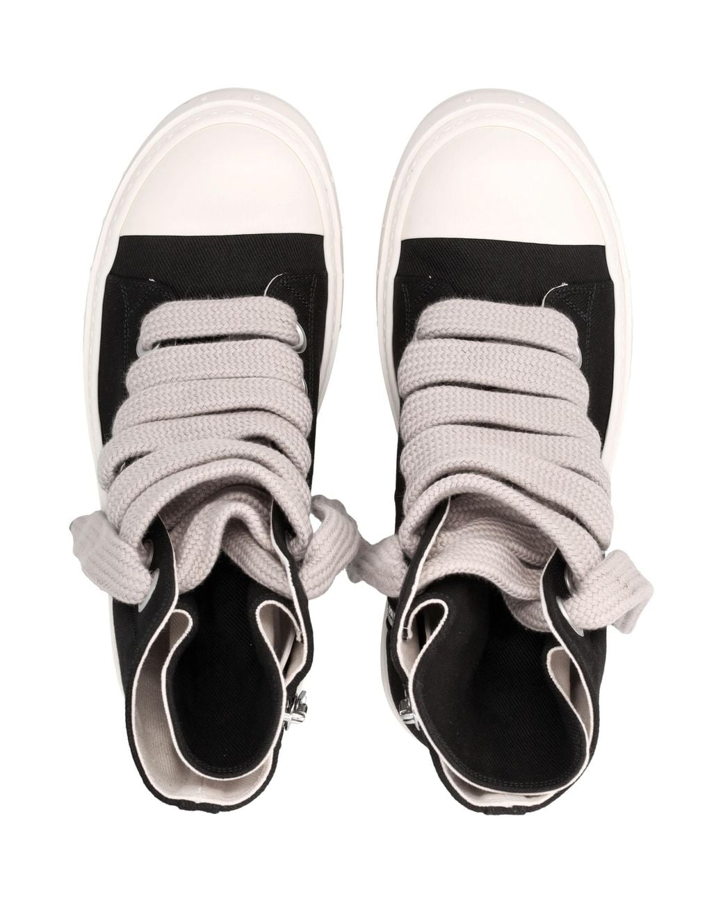 Rick Owens Black Sneak Jumbolace