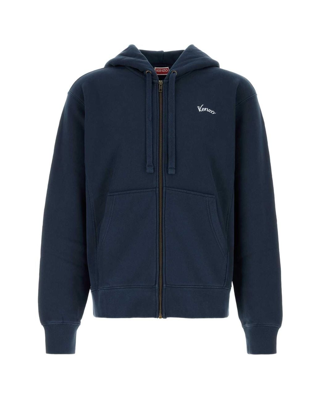 KENZO Blue Cotton Sweatshirt For for men