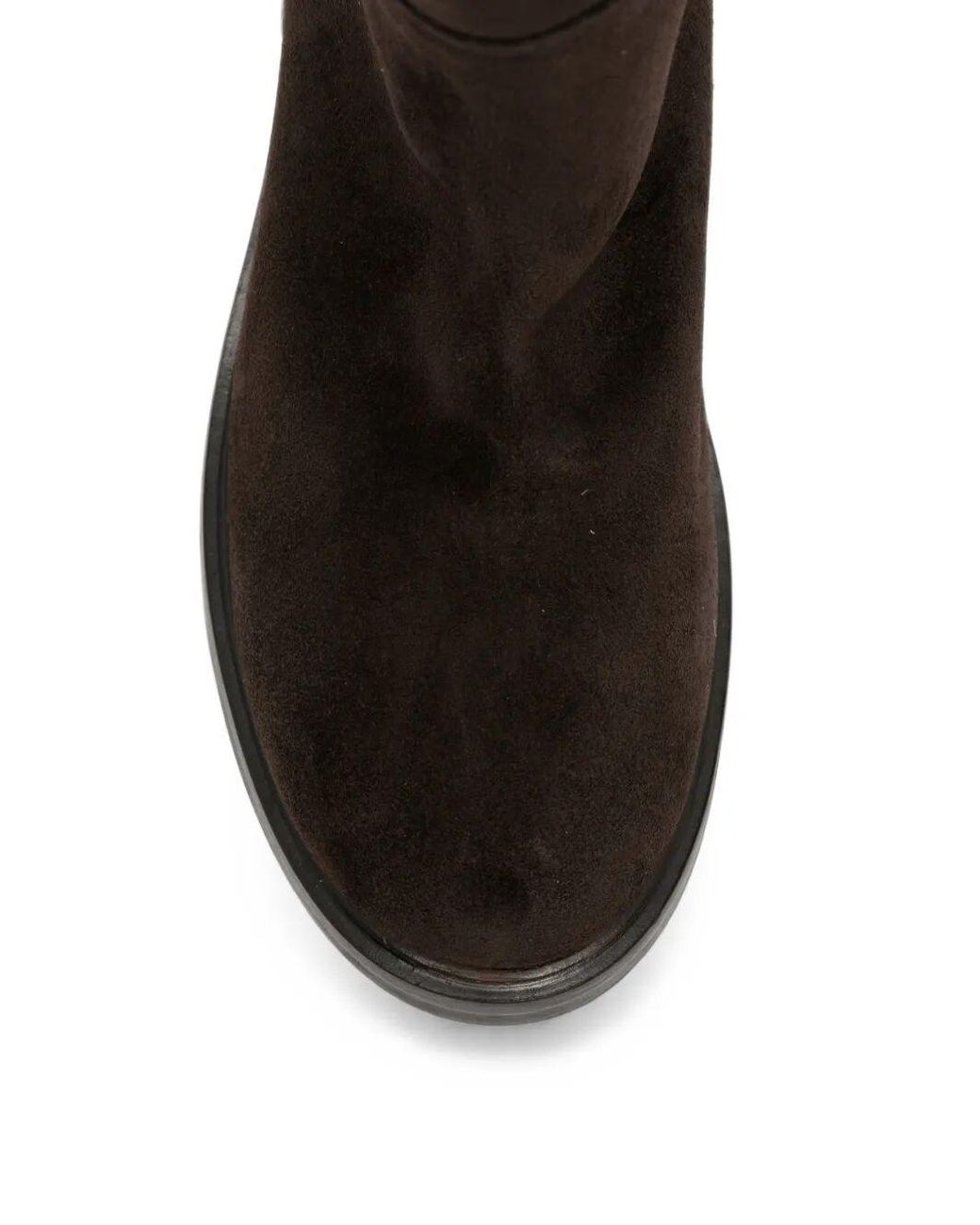 Strategia Black "Velour Talc" Ebony Boots