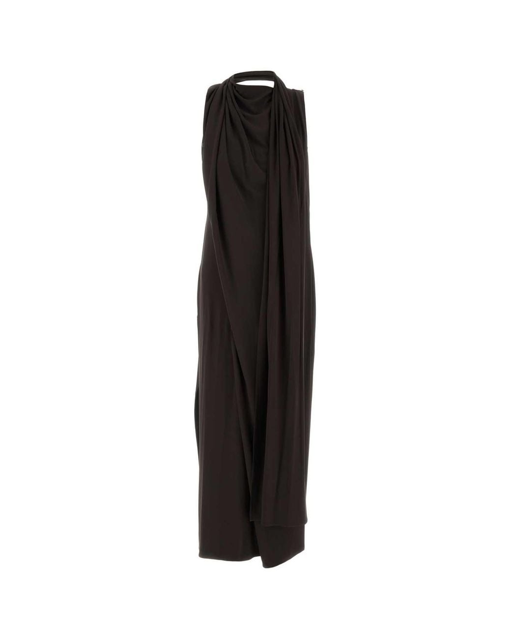 Sportmax Black Staffa Long T-Shirt Dress