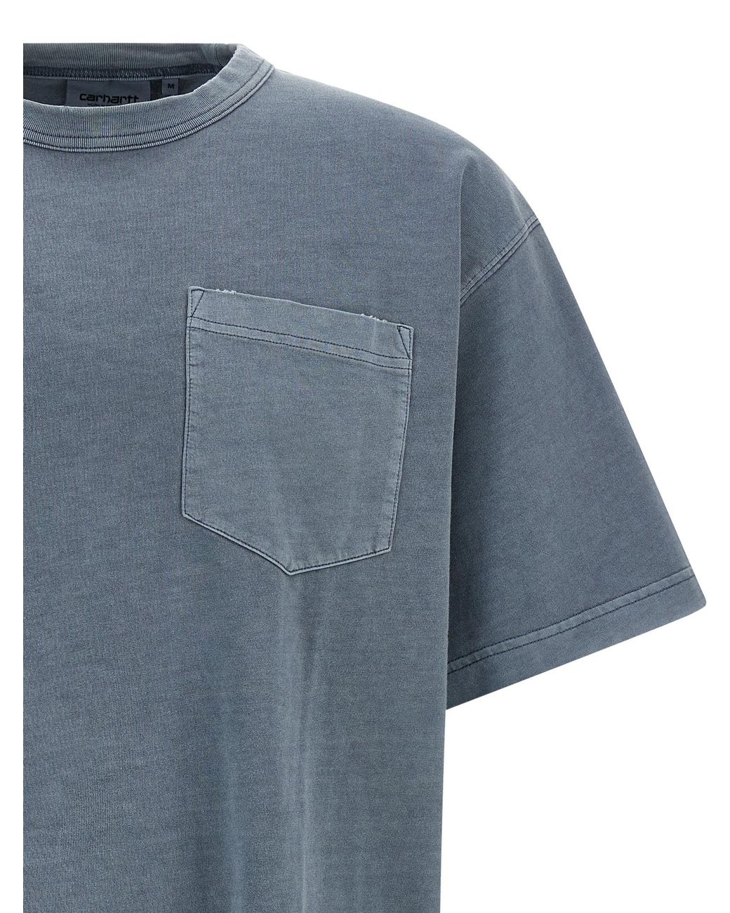Carhartt Blue 'Torion Pocket' T-Shirt for men
