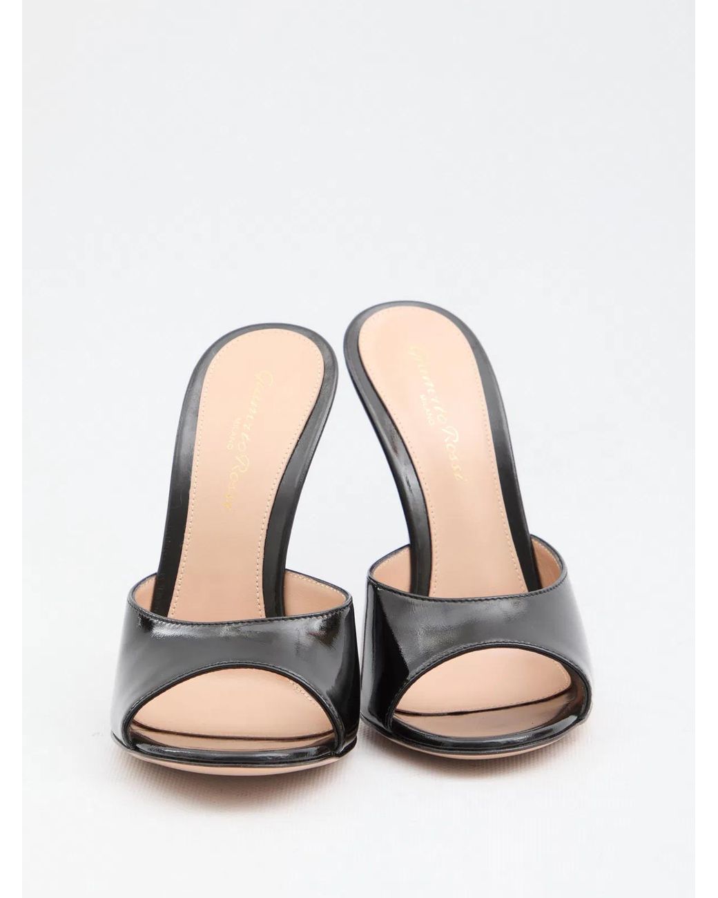 Gianvito Rossi White Sofia Mules