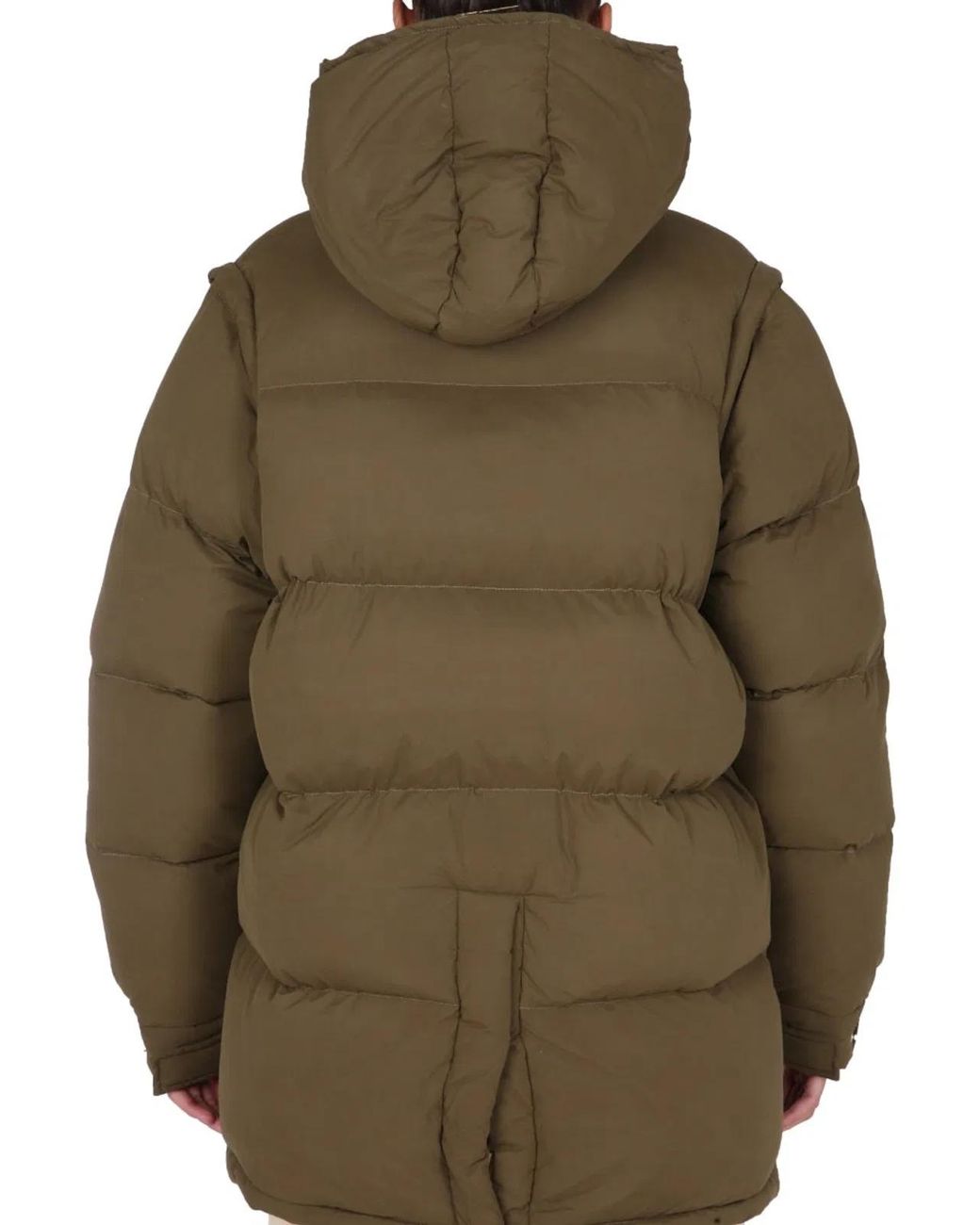 SUNNEI X ELEONORA BONUCCI Brown "Puffy" Down Jacket