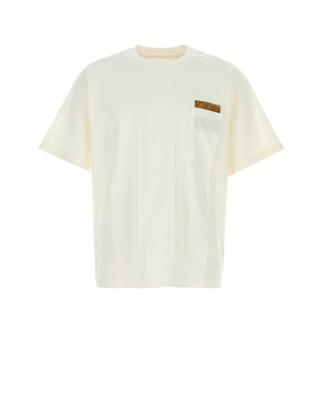 Bottega Veneta White Cotton T-Shirt for men