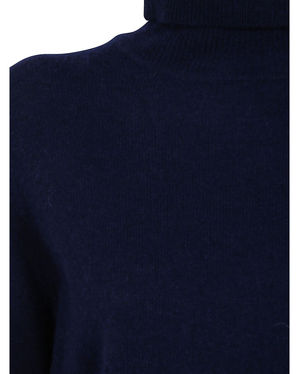ABSOLUT CASHMERE Blue "Themys" Turtle Neck Sweater