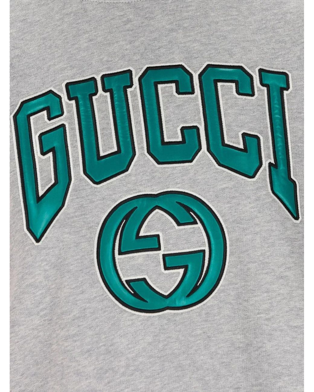 Gucci Gray Jersey Sweatshirt