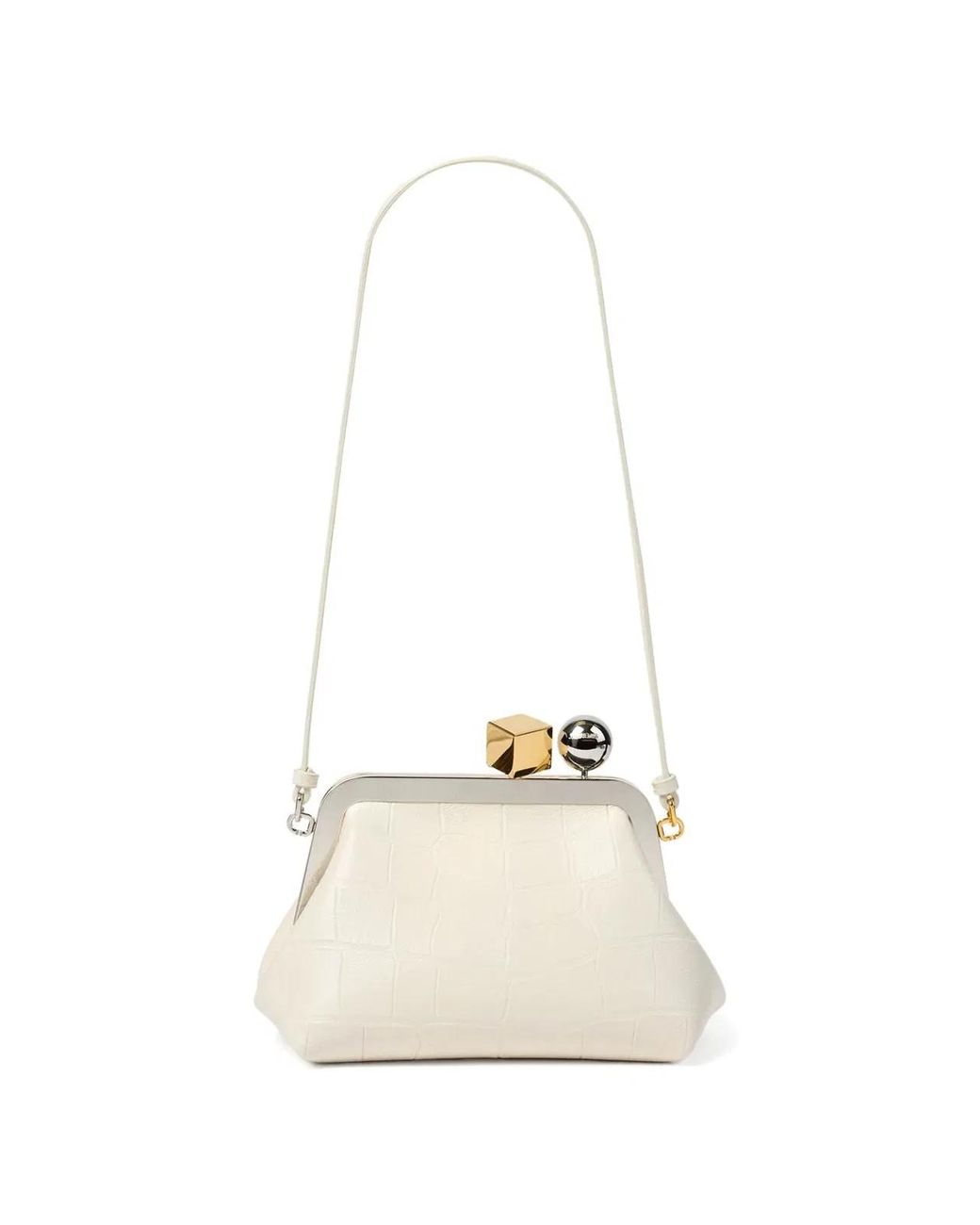 Jacquemus White Pochette Le Berlingot