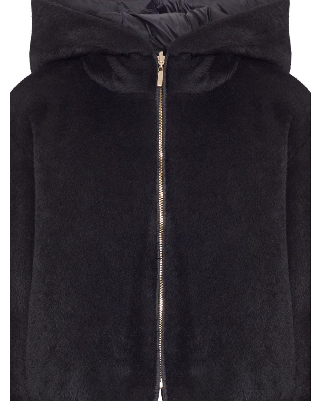 Max Mara Black Polyester Jacket