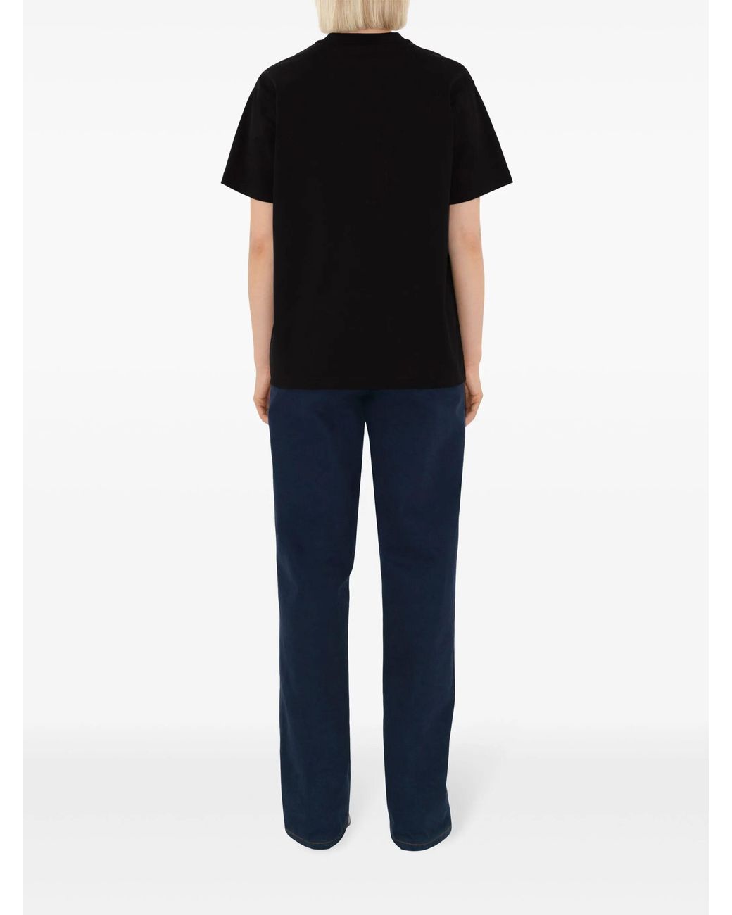Burberry Black Archive Check Pocket T-Shirt