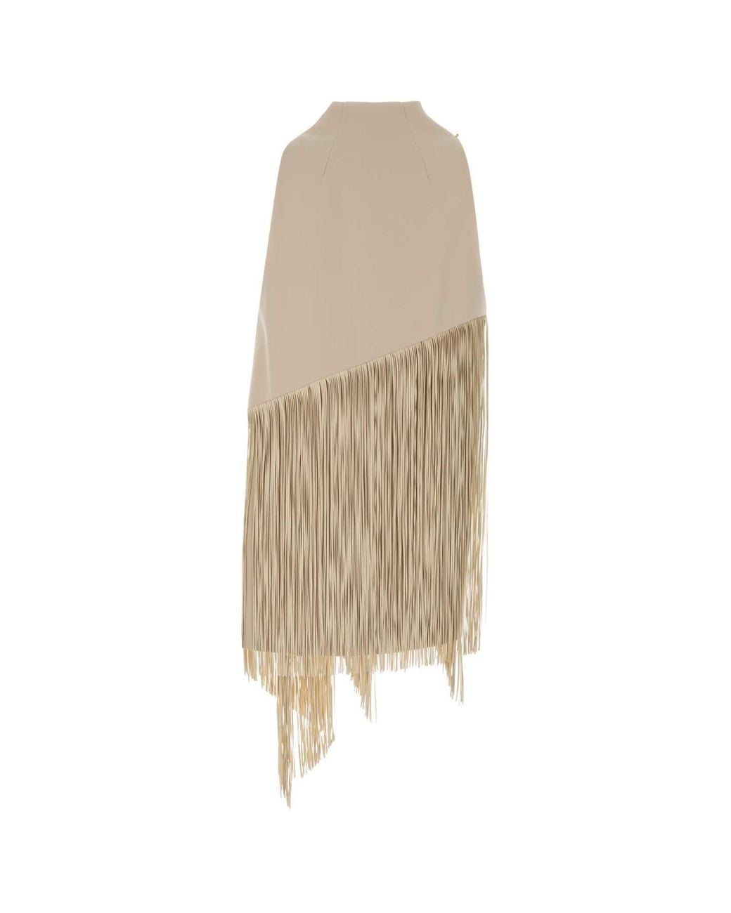 Sportmax Natural Sporty Cotton Mini Dress With Danzatore Detail