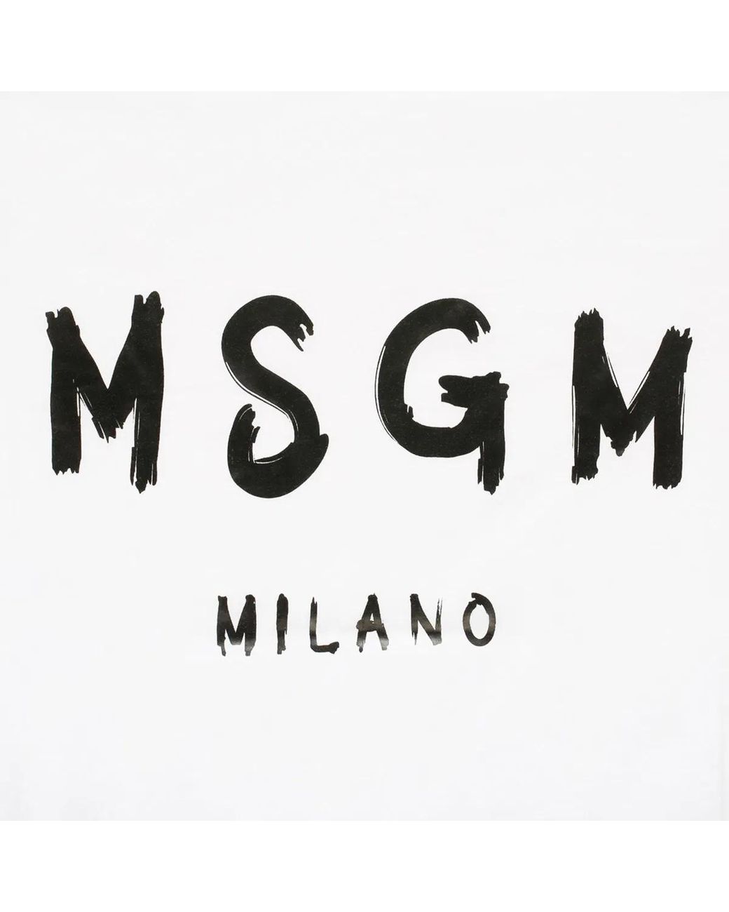 MSGM White Tshirt for men