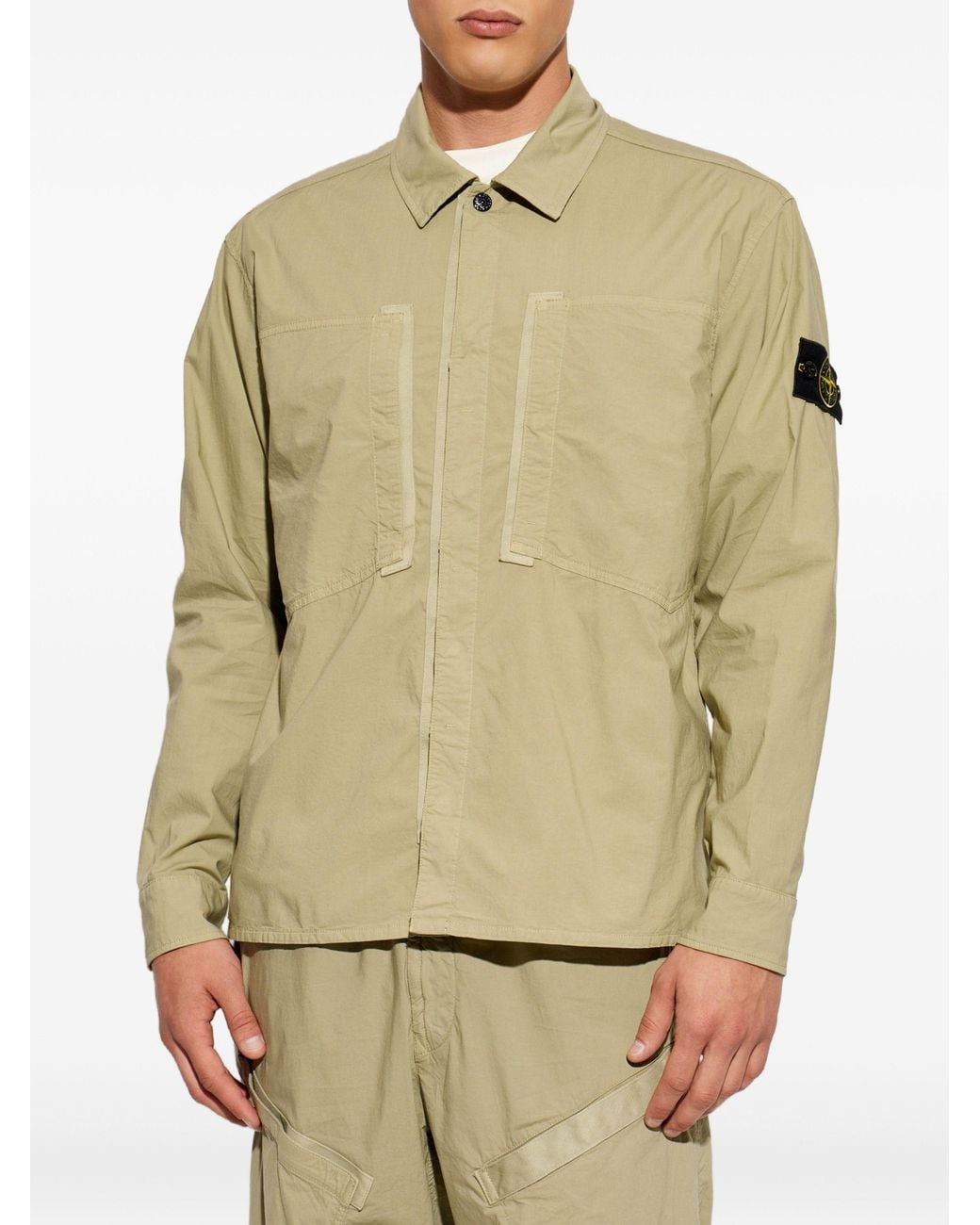 Stone Island Natural Shirt for men