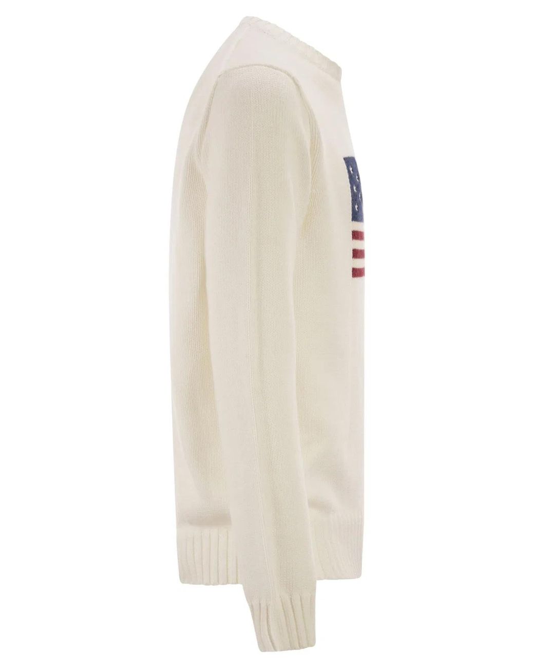 Polo Ralph Lauren White Iconic Flag Shirt