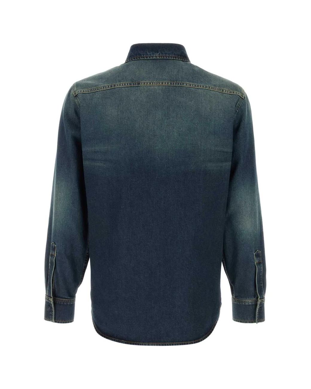 Gucci Blue Denim Shirt for men