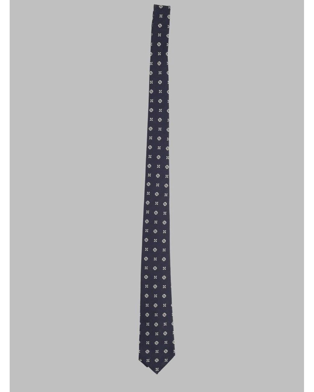 Saint Laurent White Cravatta for men