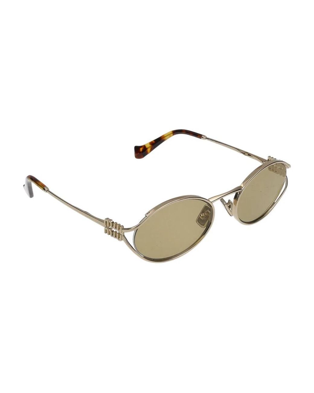 Miu Miu Metallic Sunglasses 0Mu 52Ys Zvn10R/21/125