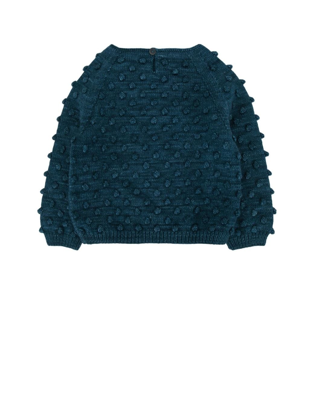 MISHA&PUFF Blue Original Popcorn Sweater
