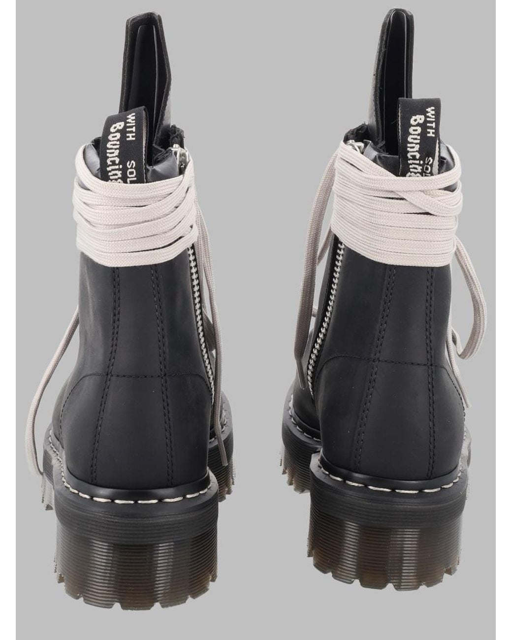 Dr. Martens Gray Stivale Dr Martens X Rick Owens for men