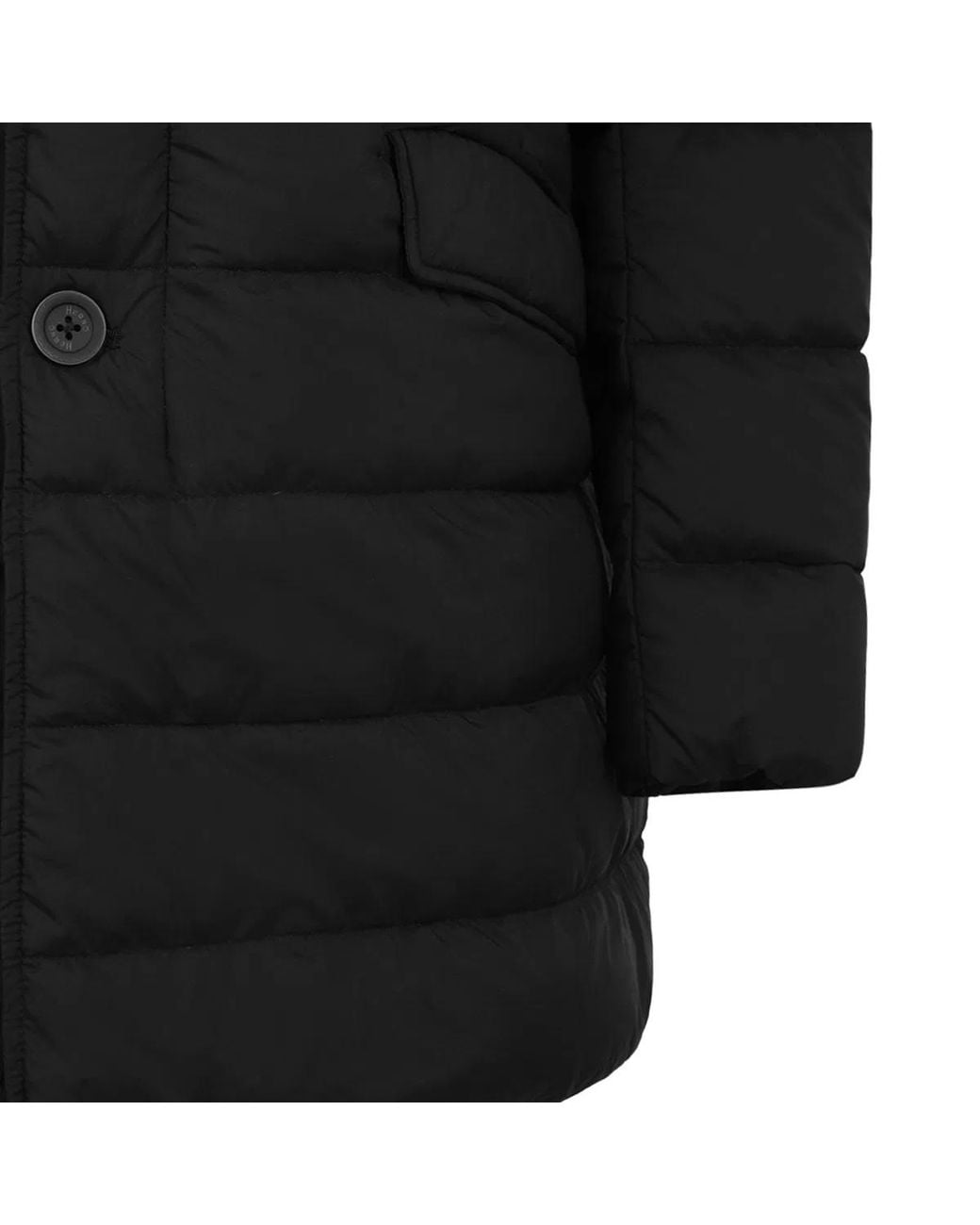Herno Blue Padded Coat for men