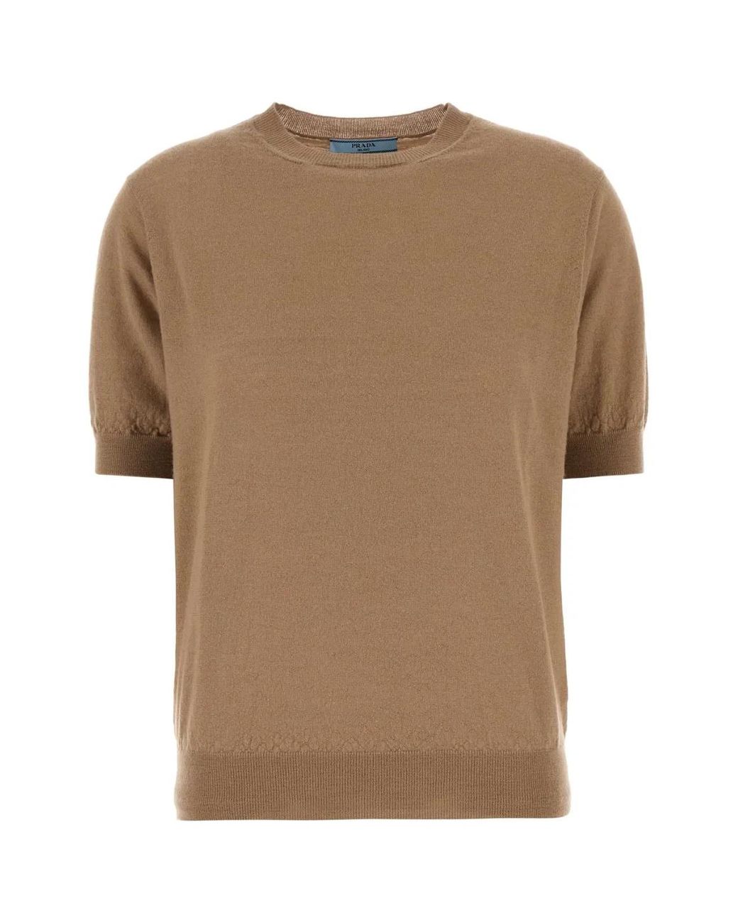 Prada Brown Camel Cashmere Sweater