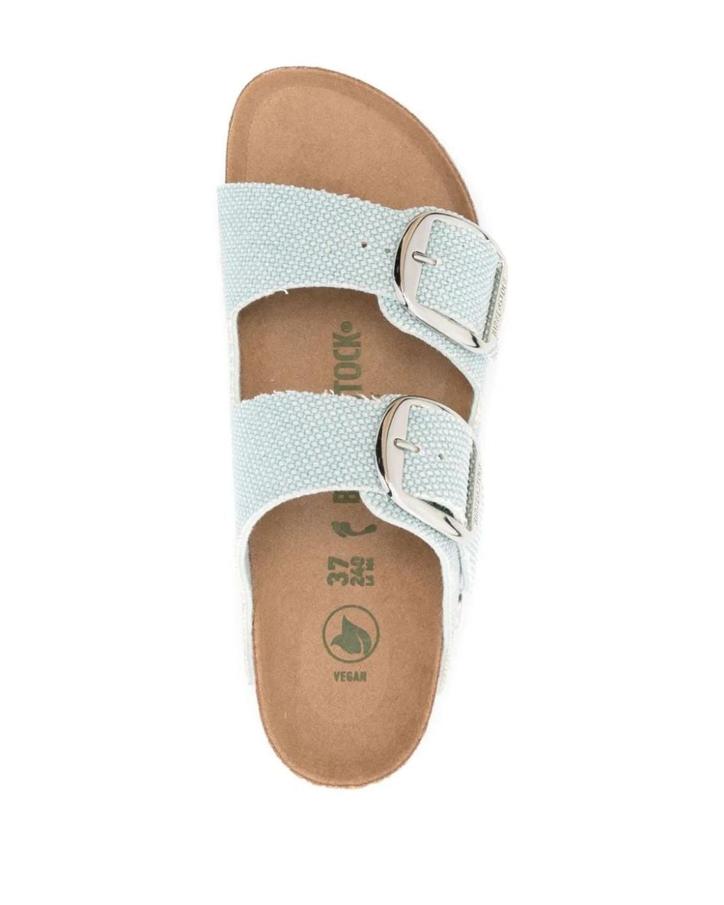 Birkenstock White Arizona Big Buckle Sandals