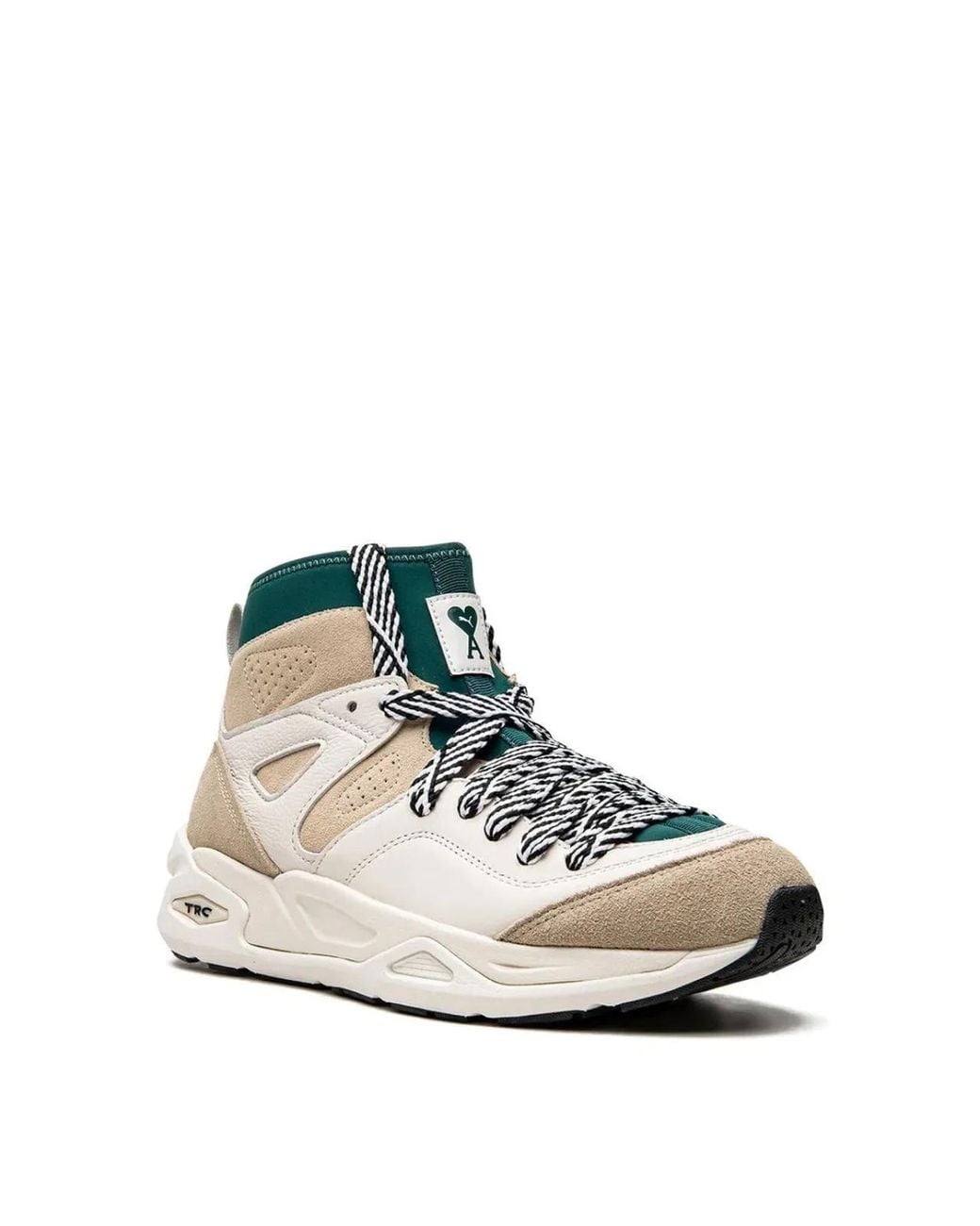 PUMA White X Ami Trc Blaze Mid Sneakers for men