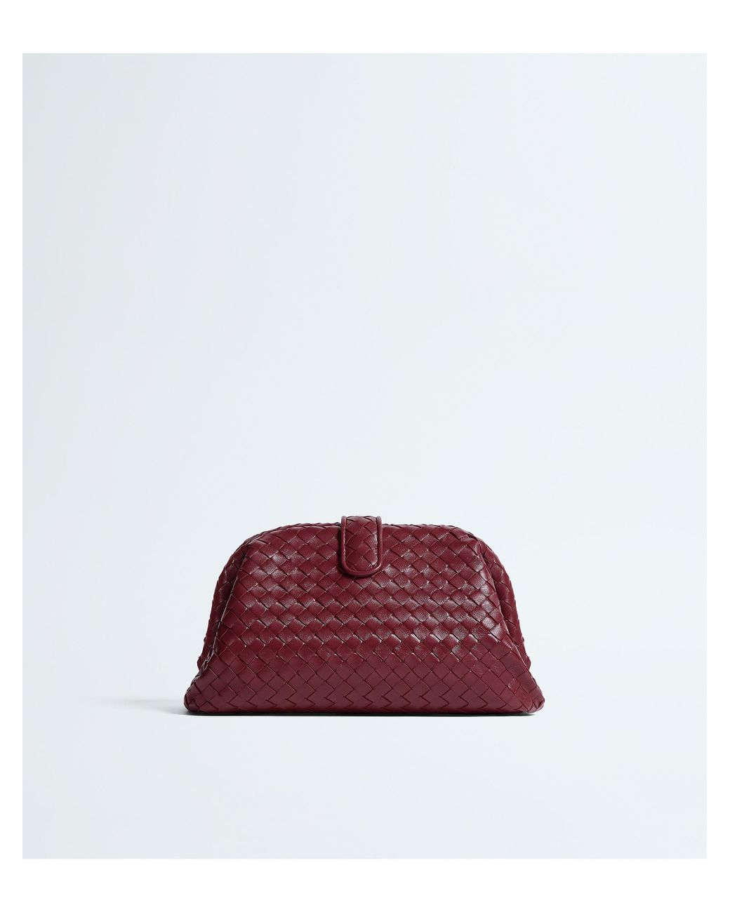 Bottega Veneta Purple Small Lauren 1980 Clutch
