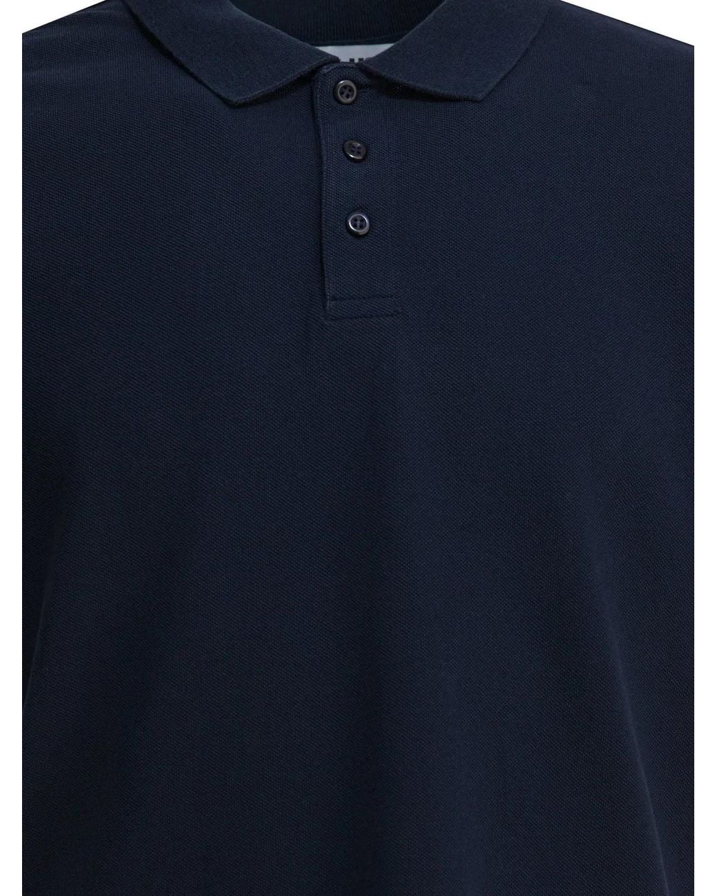 Altum Blue Cotton Polo Shirt for men