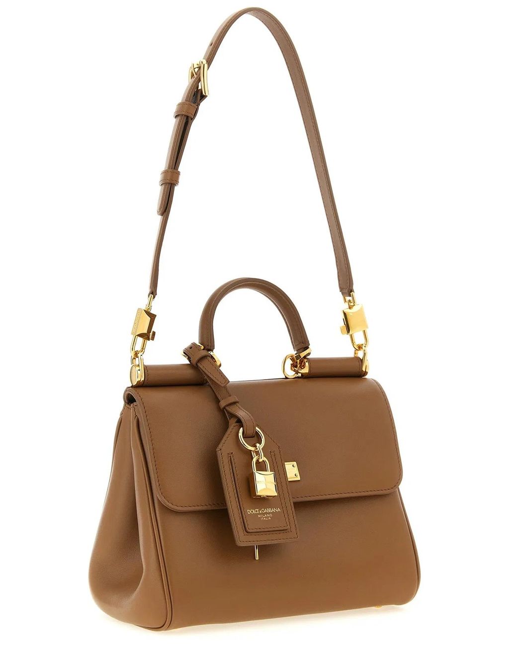 Dolce & Gabbana Brown 'My Sicily' Small Handbag